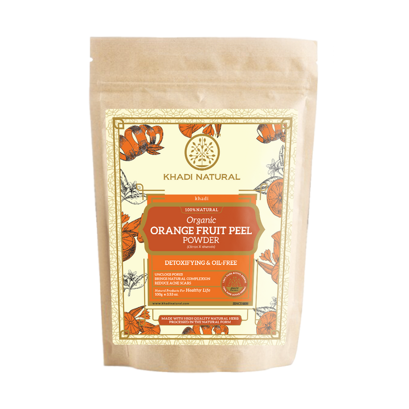 Orange Peel Powder | Detoxifying | Reduces Acne Scars | 100 g | Pack of 2