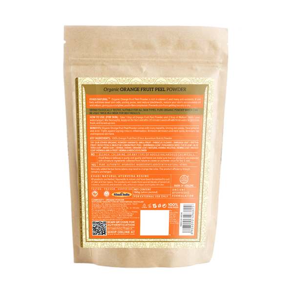 Orange Peel Powder | Detoxifying | Reduces Acne Scars | 100 g | Pack of 2