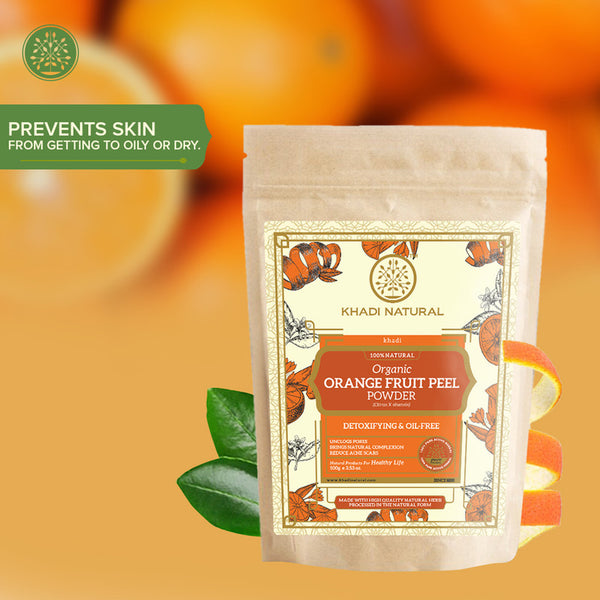 Orange Peel Powder | Detoxifying | Reduces Acne Scars | 100 g | Pack of 2