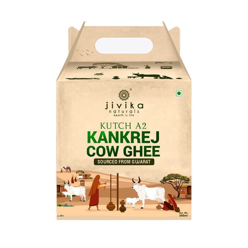 A2 Cow Ghee | Kankrej Kutch | 100% Pure | 500 ml