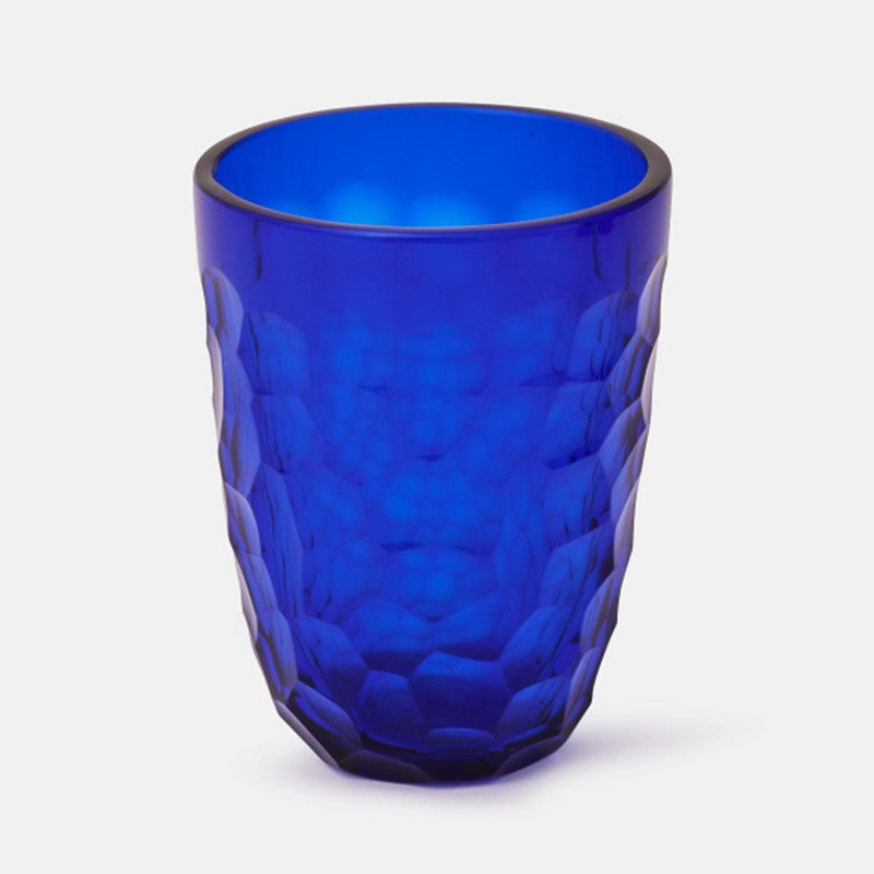 Handblown Glass | Blue | Set of 4