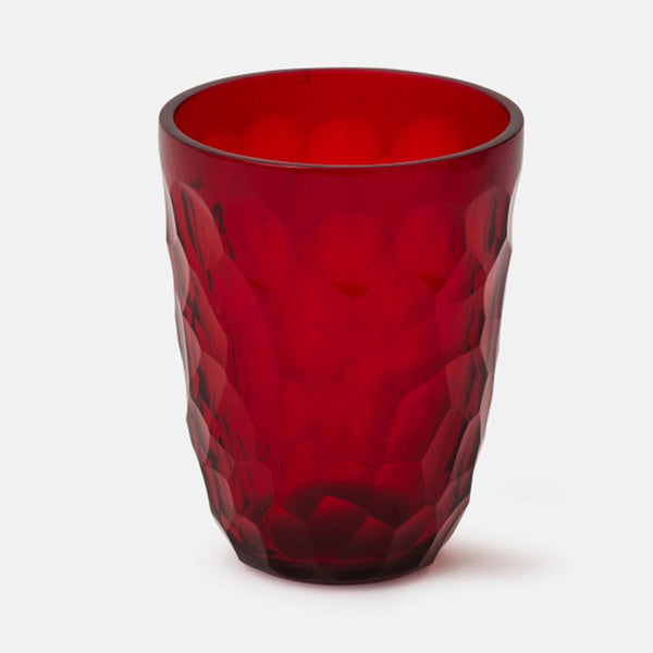 Handblown Glass | Red | Set of 4