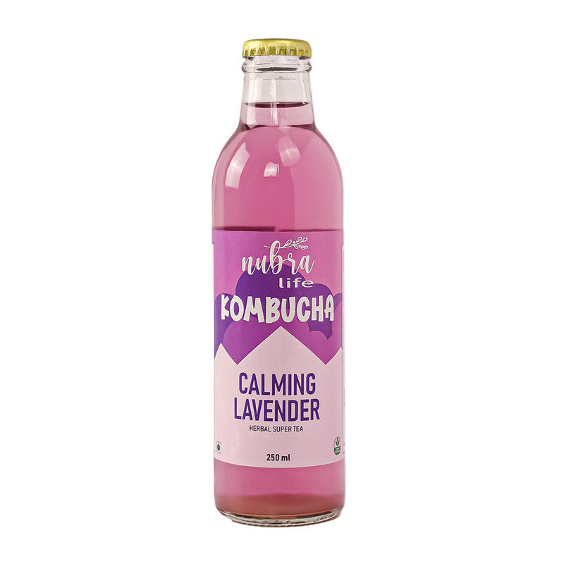 Kombucha | Calming Lavender | Digestive Enzymes | 250 ml | Pack of 6