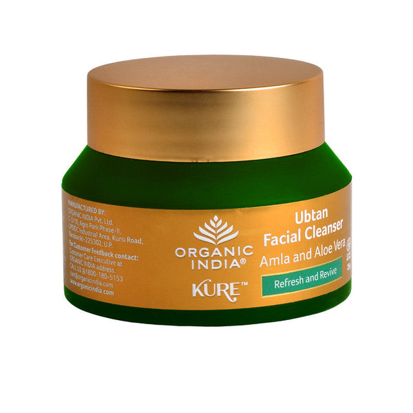 Organic India | Ubtan Facial Cleanser | Amla & Aloe Vera | 25 g