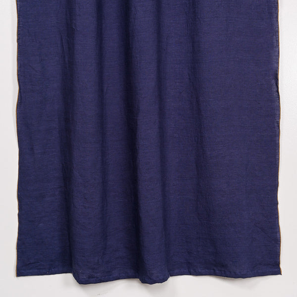 Pure Linen Curtain | Blue