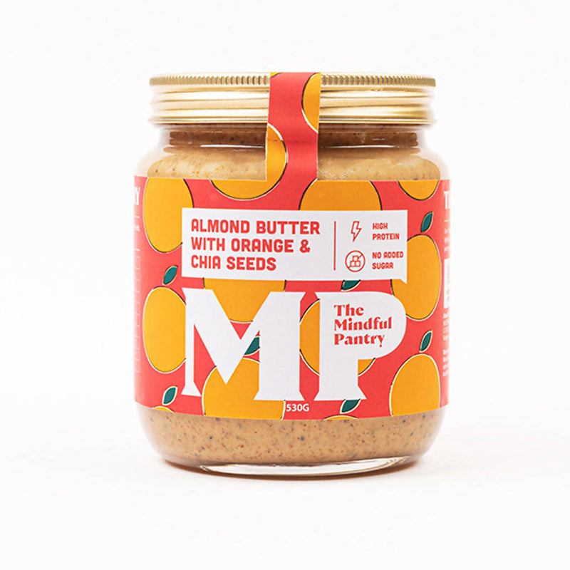 Almond Butter | Orange and Chia Seed | 530 g