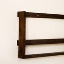 Wooden Shoe Rack | Wall Mounted | Brown