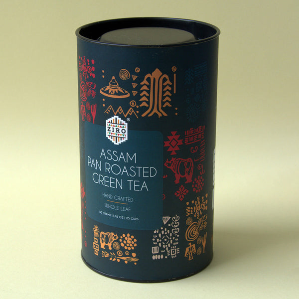 Green Tea | Assam Pan Roasted | Organic | 50 g