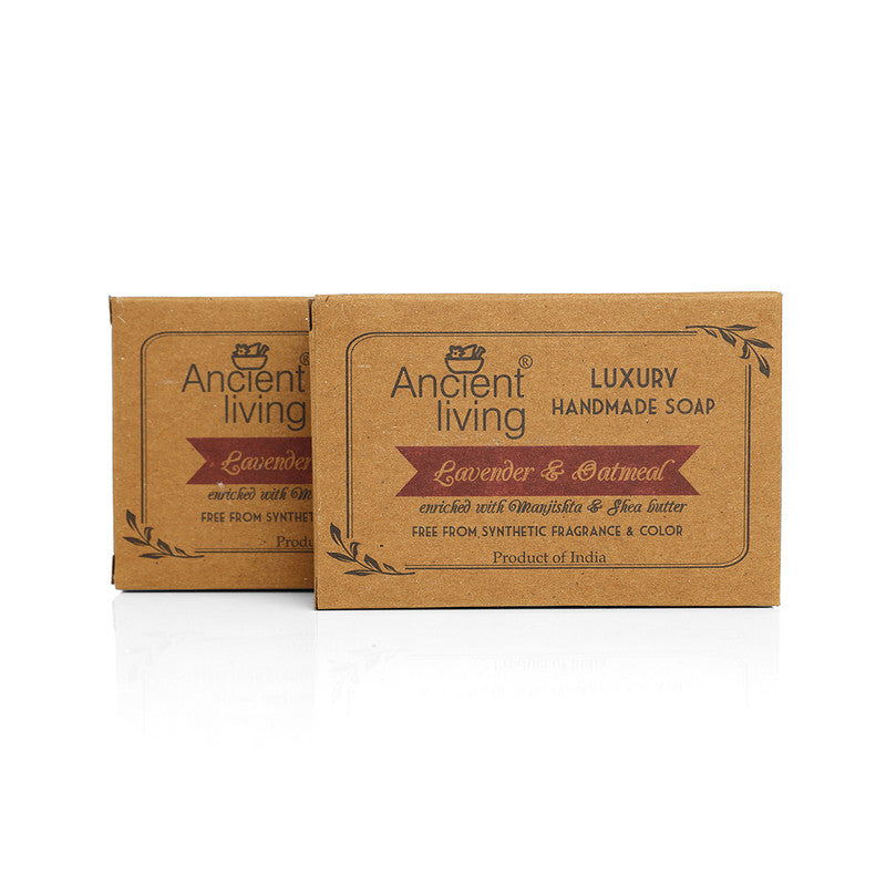 Lavender & Oatmeal Luxury Soap | 100 g | Pack of 3