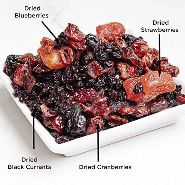 Mix Berries | Dried Cranberries & Blueberries | 200 g