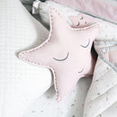 Organic Cotton Baby Cot Bedding Set | Pink | Set of 6.