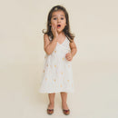 Cotton Dress for Kids | Off White