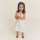 Cotton Dress for Kids | Off White