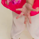 Muslin Kurta with Dhoti for Girls | Fuschia Pink