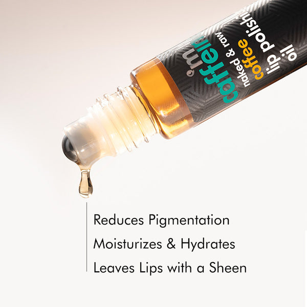 Coffee Lip Polishing Oil | Pigmented & Dry Lips | 10 ml