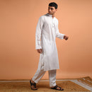 Pure Cotton Kurta For Men | Ivory