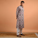 Mehendi Ceremony Dress | Pure Cotton Kurta for Men | Green