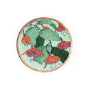 Mango Wood Wall Decor Plate | 10 inch | Orange