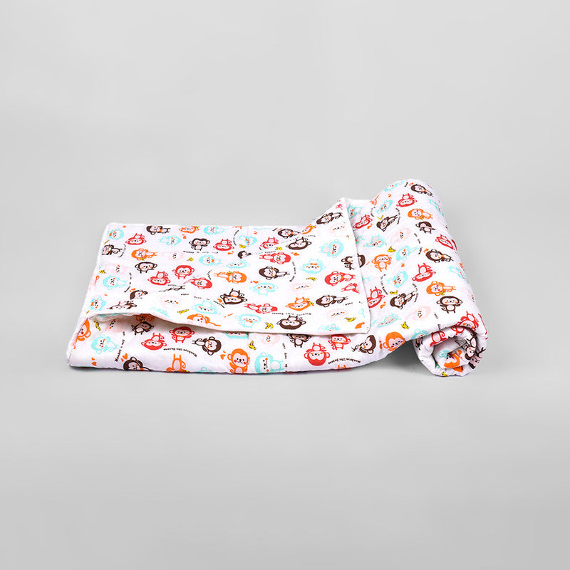 Organic Cotton Baby Quilt | Muslin Blanket for Baby | Money Print.