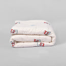 Organic Cotton Baby Blanket | Snowman Print.