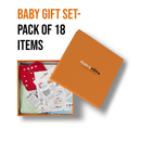 Newborn Baby Gifts | Organic Cotton Muslin Gift Hamper | Pack of 18