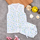 Organic Cotton Baby Jabla & Nappy Set | Heart Print