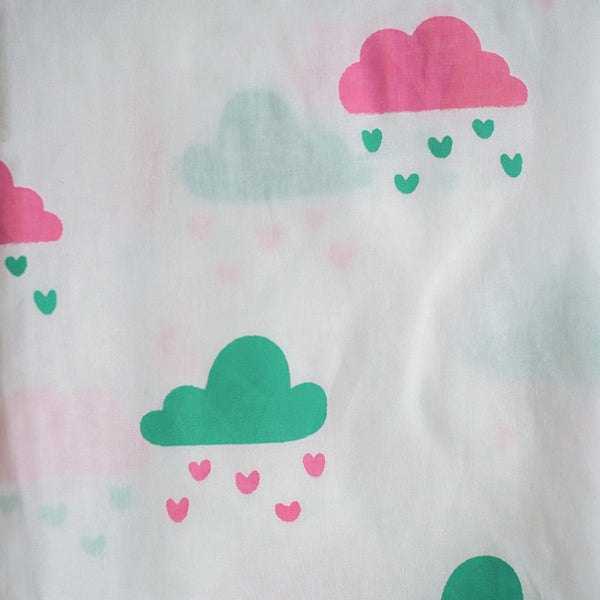 Cotton Night Suit for Kids | Little Clouds Print.