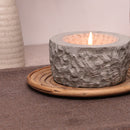 Stone Tea Light Holder | Grey