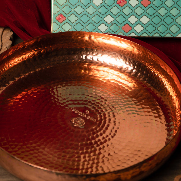 Copper Urli | Petal Urli | 25 cm