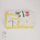 Mul Cotton Cozy Baby Quilt | Yellow