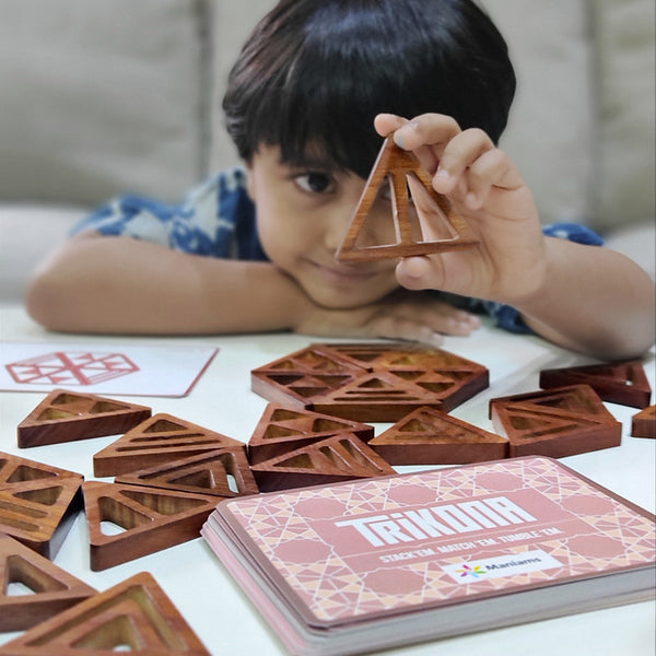 Wooden Toys for Kids | Wooden Puzzles | Brown