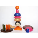 Wooden Toys for Kids | Stacking Toy | Brown