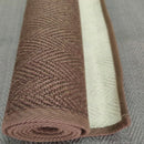 Jute & Natural Rubber Yoga Mat | Brown.