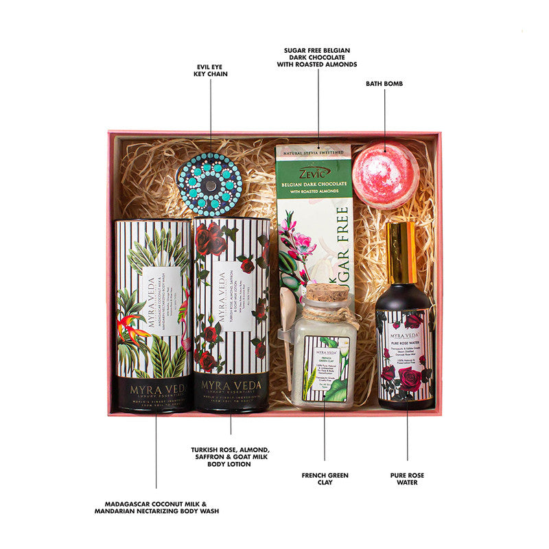 Wedding Gift Hampers | Wellness Gift Hamper | Set of 7