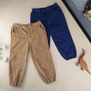 Corduroy Pants for Kids | Jogger Pants | Beige