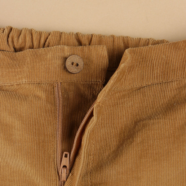 Corduroy Pants for Kids | Jogger Pants | Beige