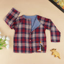 Cotton Shirt for Boys | Reversible | Pink & Blue