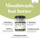 Mint Mouthwash Tablets | Cardamom Fennel | 60 Tabs