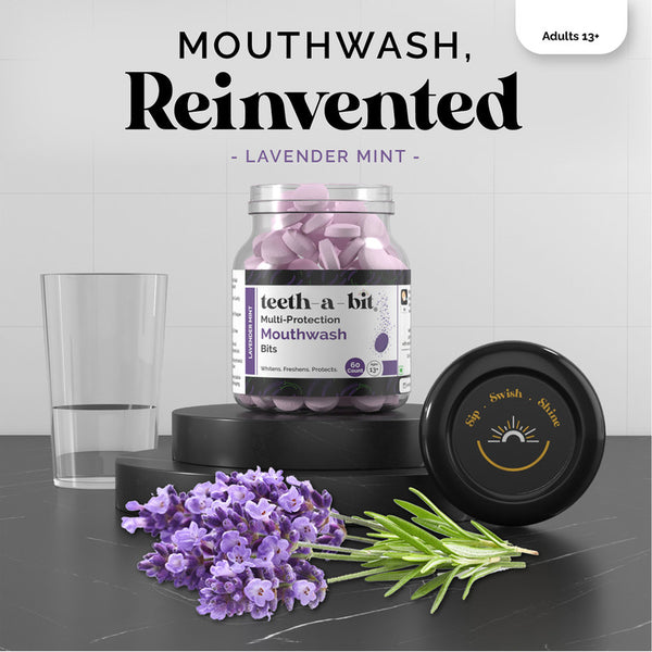 Mint Mouthwash Tablets | Lavender | 60 Tabs