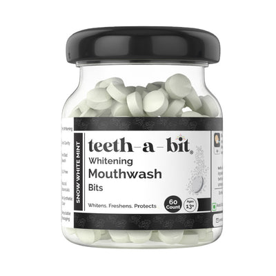 Teeth Whitening Mouthwash Tablets | Snow White | 60 Tabs