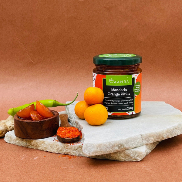 Handmade Mandarin Orange Pickle | 200 g