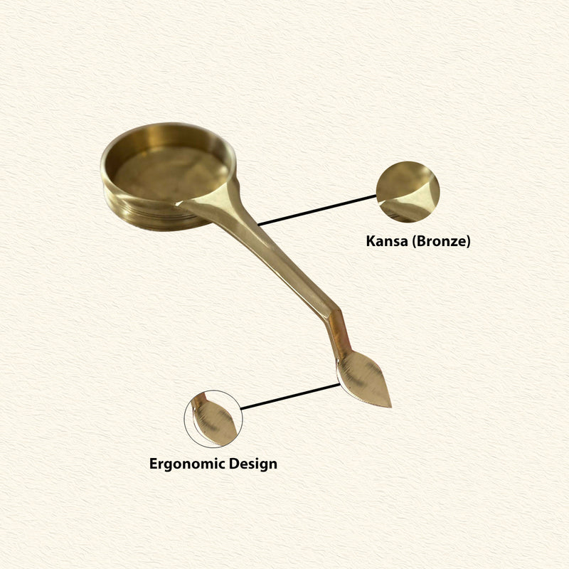 Bronze Utensils | Bronze Tadka Pan | 4.25 inch