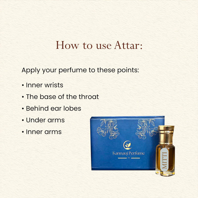 Mitti Attar Perfume | Sandalwood Attar | Chandan Attar | 6 ml