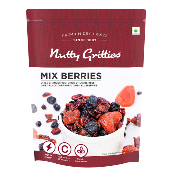 Mix Berries | Dried Cranberries & Blueberries | 200 g