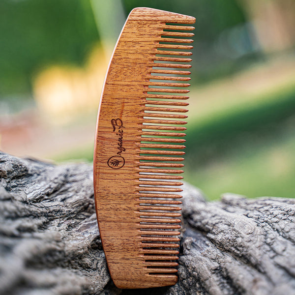 Neem Comb | Moon Shape Comb | Detangling