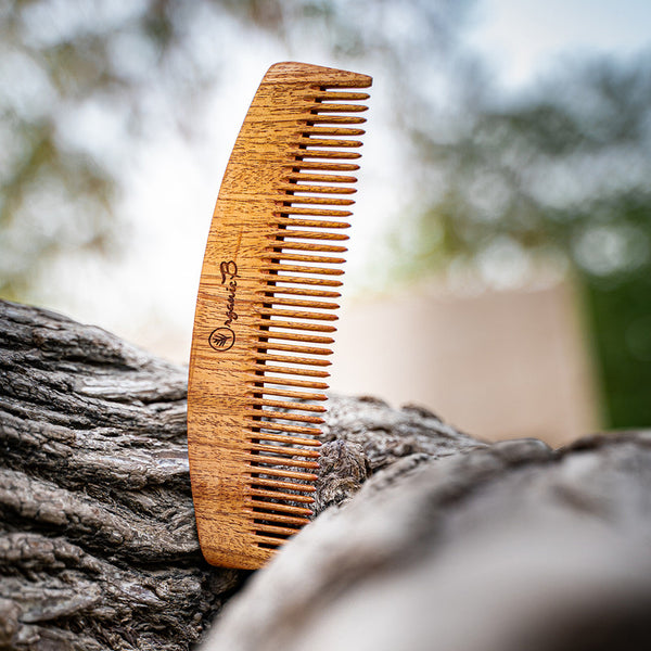 Neem Comb | Moon Shape Comb | Detangling