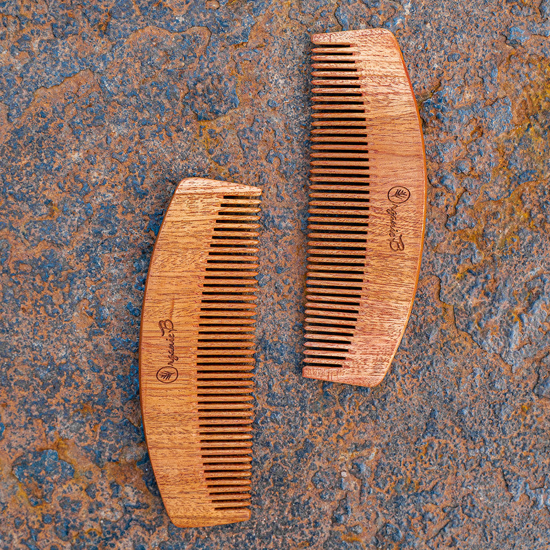 Neem Comb | Moon Shape Comb | Detangling