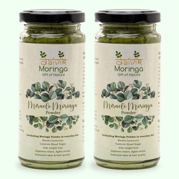 Moringa Powder | Natural Immunity Boosting | 120 g | Pack of 2