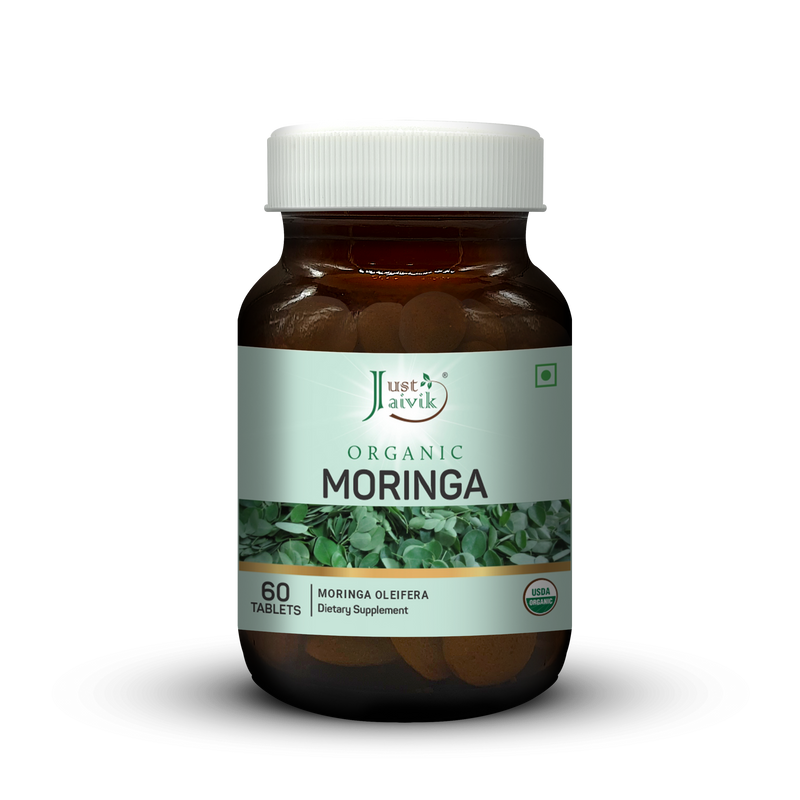 Organic Moringa Dietary Supplement - 60 Tablets