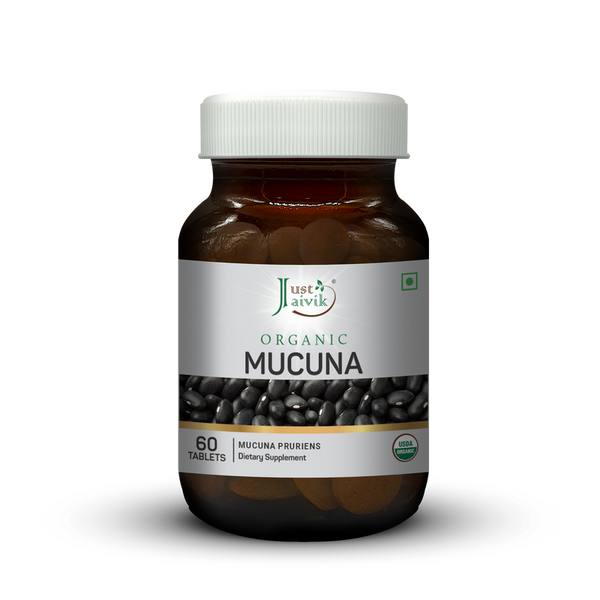 Organic Mucuna Pruriens Tablets | Dietary Supplement | 60 Tablets